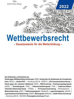 cover image of Wettbewerbsrecht 2022